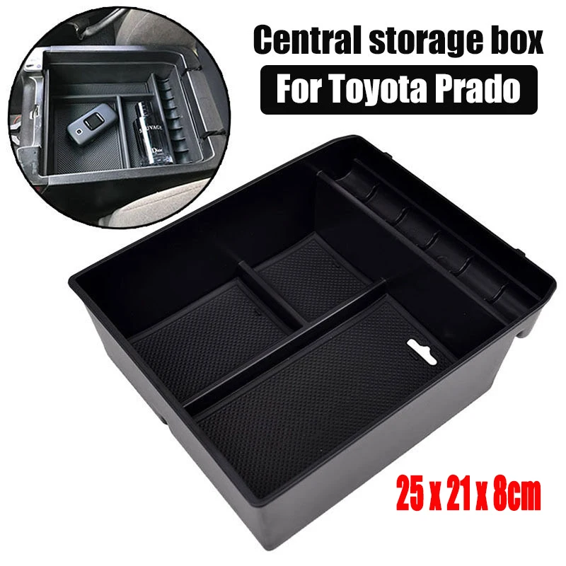1Pcs ABS Central Armrest Container Stowing Box For Toyota Land Cruiser Prado (FJ120) 2004-2009 Black Car Accessories 25*21*8cm
1Pcs ABS Central Armrest Container Stowing Box For Toyota Land Cruiser Prado (FJ120) 2004-2009 Black Car Accessories 25*21*8cm