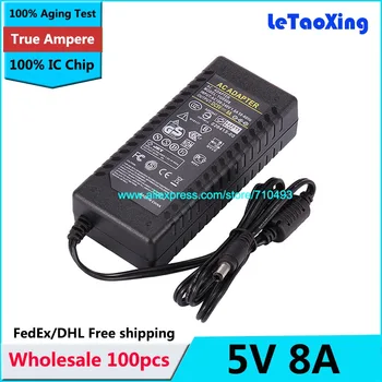 100pcs AC 100-240V To DC 40W Power Supply 5V 8A Adapter Charger with IC Chip High Quality Free shipping
100pcs AC 100-240V To DC 40W Power Supply 5V 8A Adapter Charger with IC Chip High Quality Free shipping