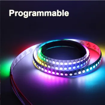 LED Pixel Strip light DC 5V WS2812 WS2812B Individually Addressable RGB Smart Pixels Strip 2812 IC Waterproof led band led strip
LED Pixel Strip light DC 5V WS2812 WS2812B Individually Addressable RGB Smart Pixels Strip 2812 IC Waterproof led band led strip