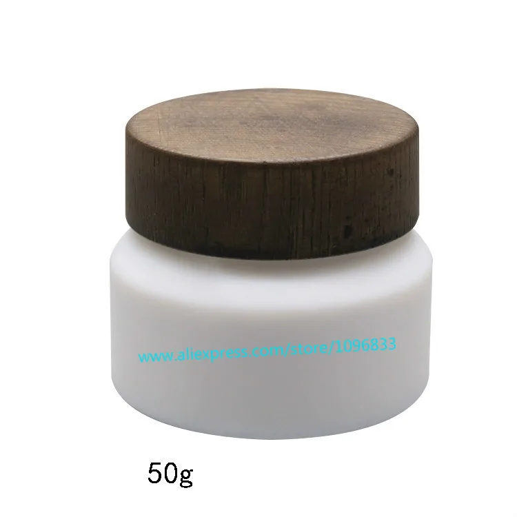 15g 50g White Porcelain Glass Jar with Wood Lid Cover Cosmetics Split Refillable Container Cream Packing Bottles 10Pcs/Lot
15g 50g White Porcelain Glass Jar with Wood Lid Cover Cosmetics Split Refillable Container Cream Packing Bottles 10Pcs/Lot
