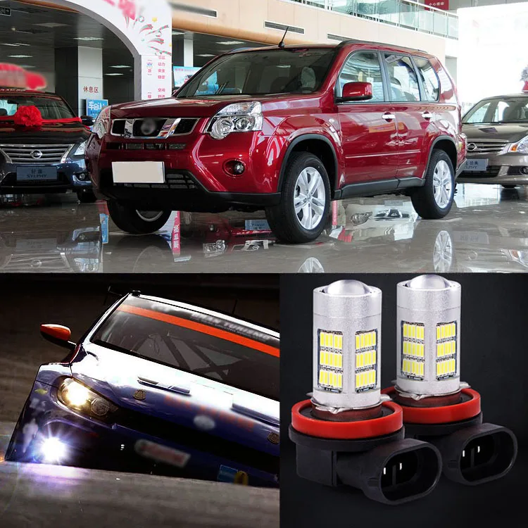 New 2pcs 72 SMD Daytime Running Light Bulbs LED Fog Lamp For Nissan X-Trail 2012-2013 New 2pcs 72 SMD Daytime Running Light Bulbs LED Fog Lamp For Nissan X-Trail 2012-2013<br><br>Aliexpress