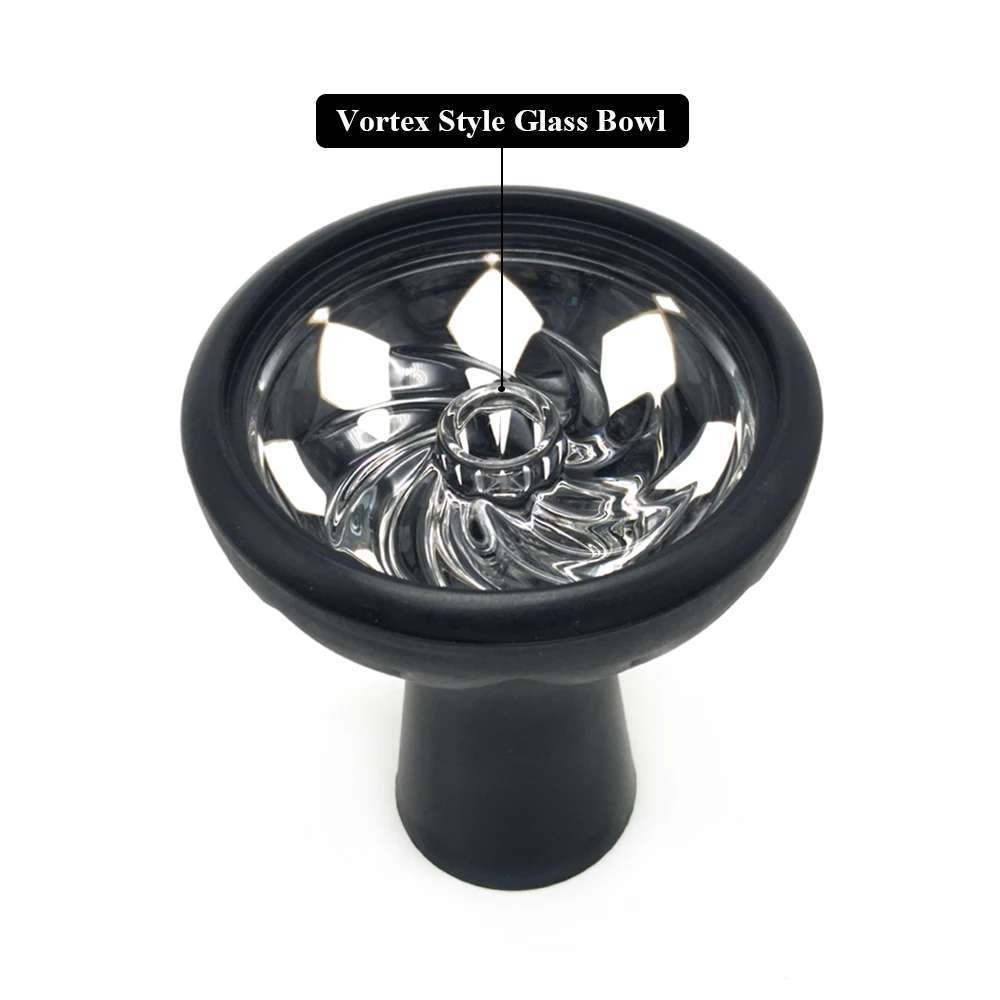 New 1PC Refractory Glass Silicone Hookah Bowls Shisha Tobacco Bowl Sheesha Chicha Narguile Cachimbas moke water pipe Accessories
New 1PC Refractory Glass Silicone Hookah Bowls Shisha Tobacco Bowl Sheesha Chicha Narguile Cachimbas moke water pipe Accessories