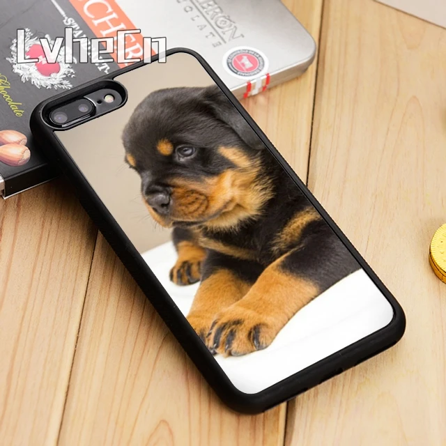 Новый чехол для телефона LvheCn с ротвейлером iPhone 5 6 s 7 8 plus 11 12 Pro X XR XS Max Samsung Galaxy S6 S7 edge