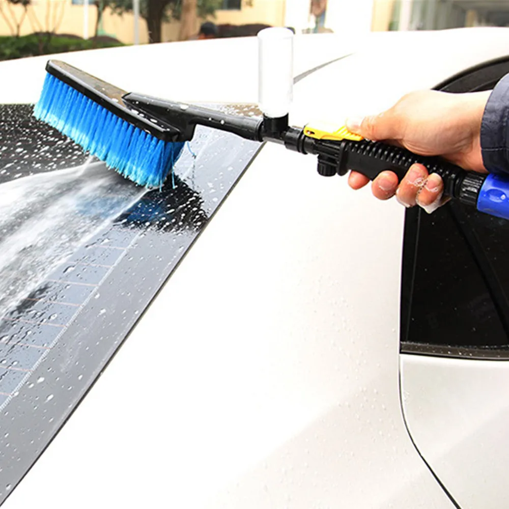 High Quality Soft Car Wash Brush Hose Adapter Vehicle Truck Cleaning Water Spray Nozzle Multiple-Function Car Care
High Quality Soft Car Wash Brush Hose Adapter Vehicle Truck Cleaning Water Spray Nozzle Multiple-Function Car Care