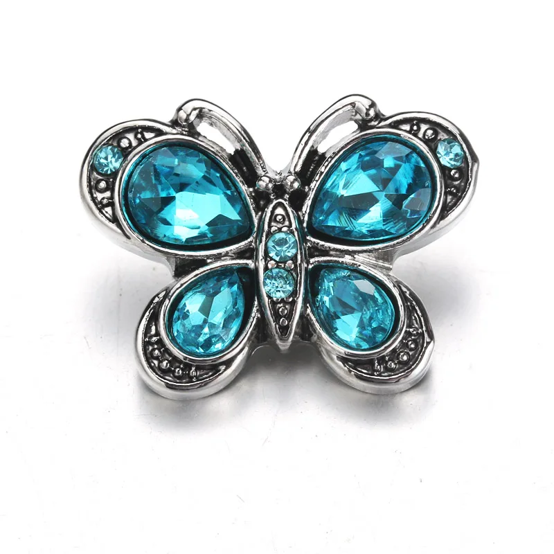 10pcs/lot Blue Butterfly Snap Button Jewelry Mixed Colors Ginger Metal 18mm Snap Buttons fit Snap Bracelet Bangles 011508
10pcs/lot Blue Butterfly Snap Button Jewelry Mixed Colors Ginger Metal 18mm Snap Buttons fit Snap Bracelet Bangles 011508