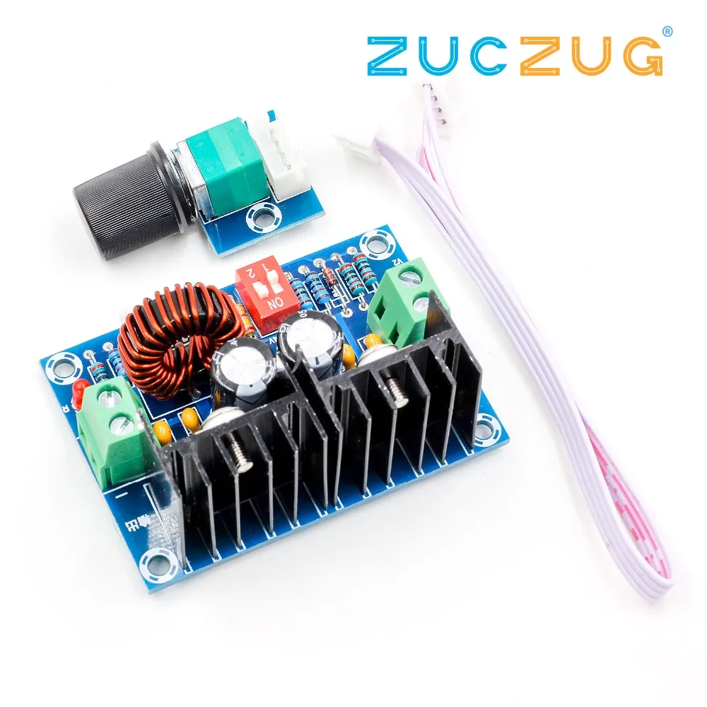 VHM-141 DC-DC Voltage Regulator Module 200W XL4016 Step-down Buck Board High Power 8A With External Potentiometer
VHM-141 DC-DC Voltage Regulator Module 200W XL4016 Step-down Buck Board High Power 8A With External Potentiometer