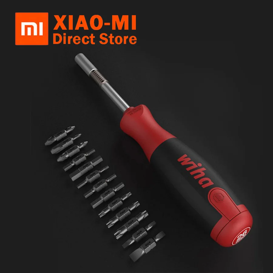 Original Xiaomi Mijia Wiha 26-in-1 Screw Driver Daily Use Kit Precision Magnetic Bits with Hidden Magazine Magic Screw Kits Box
Original Xiaomi Mijia Wiha 26-in-1 Screw Driver Daily Use Kit Precision Magnetic Bits with Hidden Magazine Magic Screw Kits Box