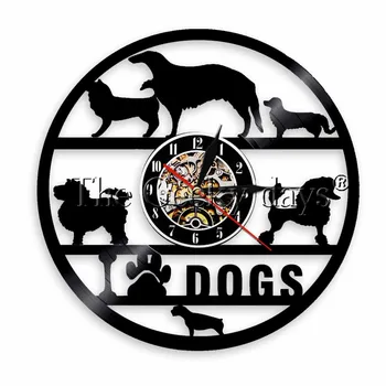 1Piece I Love Dogs Vinyl Record Wall Clock Laser LP Handicraft Art For Animals Lover Gift LED Light Vintage Silhouette
1Piece I Love Dogs Vinyl Record Wall Clock Laser LP Handicraft Art For Animals Lover Gift LED Light Vintage Silhouette