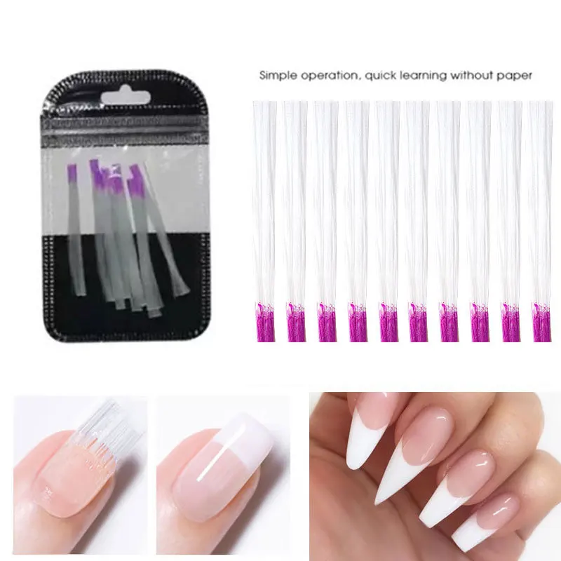 100pcs/pack Professional Fiberglass Nails for Nail Extension Nail Form Fiber Fibernails Builder Acrylic Tips Nail Salon
100pcs/pack Professional Fiberglass Nails for Nail Extension Nail Form Fiber Fibernails Builder Acrylic Tips Nail Salon