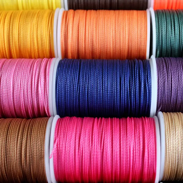 Clearance sale DIY diameter 0.55mm leather round wax sewing thread hand-stitched polyester round waxed color thread 40 colors
Clearance sale DIY diameter 0.55mm leather round wax sewing thread hand-stitched polyester round waxed color thread 40 colors