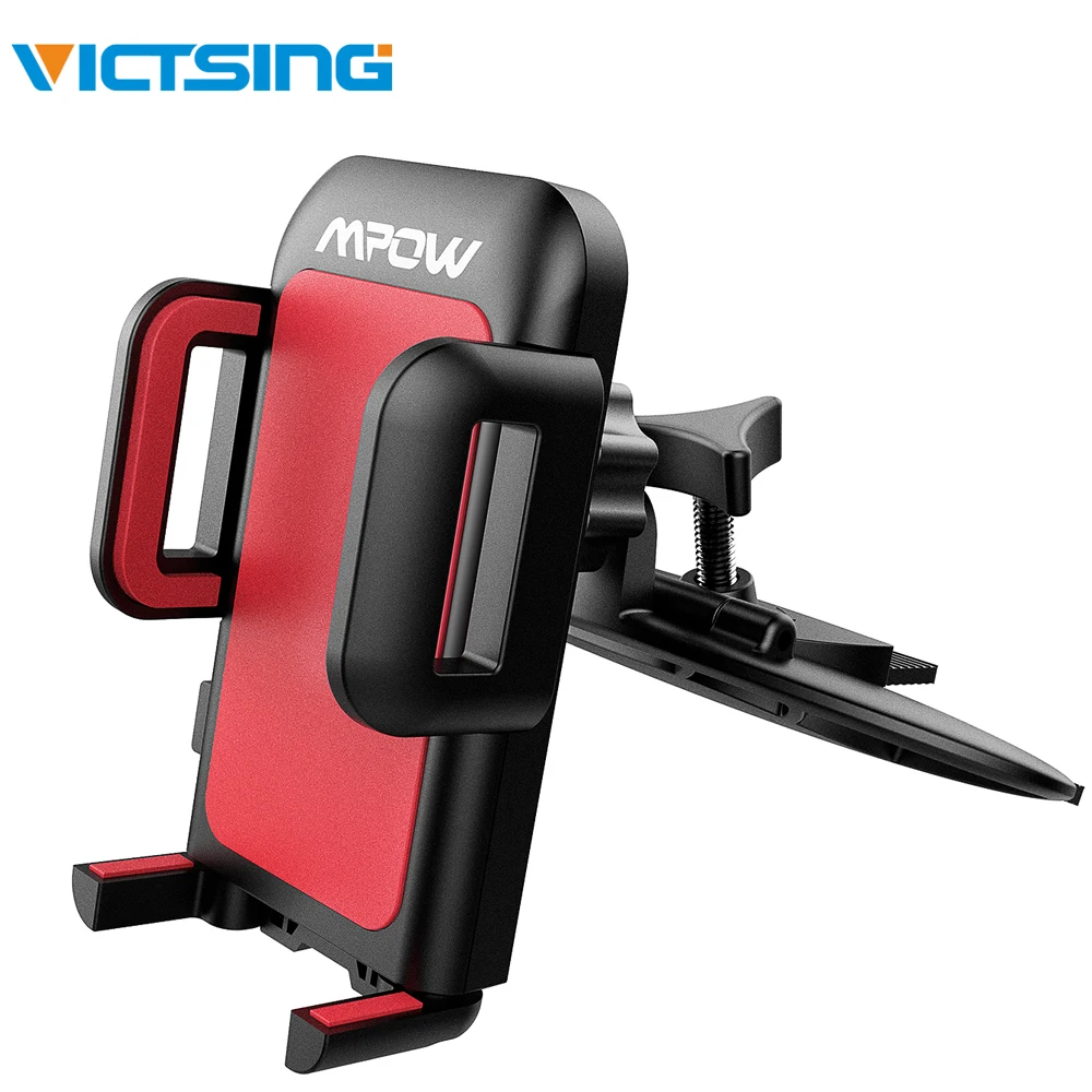 VicTsing CD Slot Car Mount Universal Smartphone Holder 360 Rotating Phone Cradle Holder with One-Click Release Button for iPhone
VicTsing CD Slot Car Mount Universal Smartphone Holder 360 Rotating Phone Cradle Holder with One-Click Release Button for iPhone