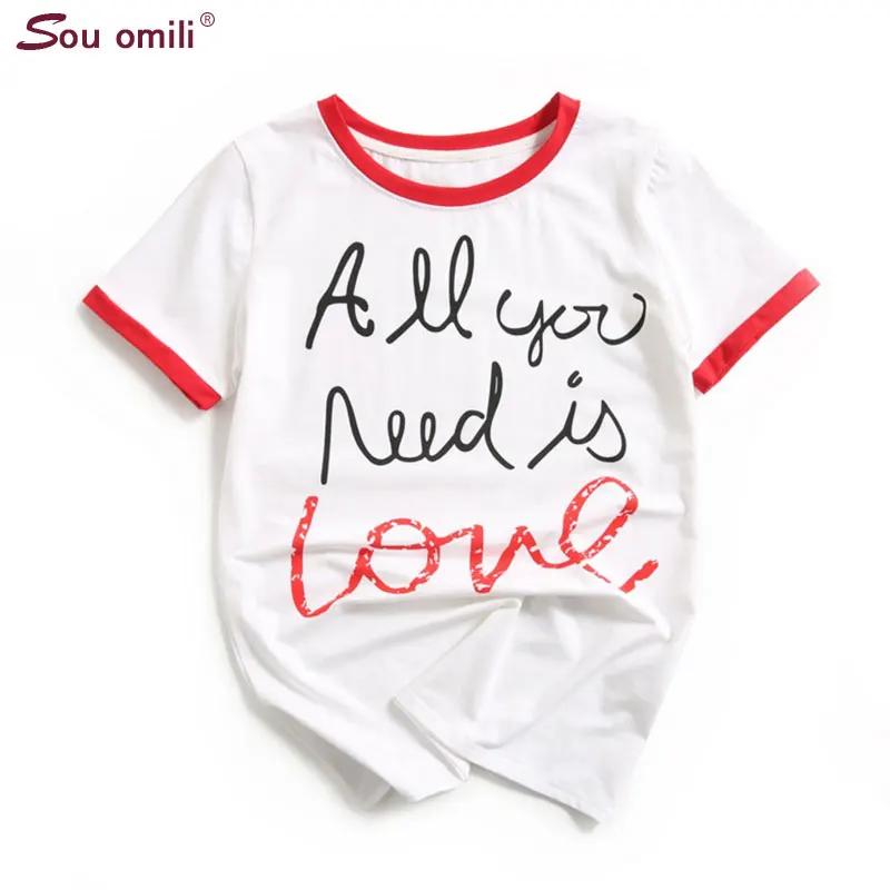 Letter Cotton Casual White Tee tshirt Women Blanc Top Loose tshirts Short Sleeve Female t-shirt Chemise Shirt Tops femme Summer
Letter Cotton Casual White Tee tshirt Women Blanc Top Loose tshirts Short Sleeve Female t-shirt Chemise Shirt Tops femme Summer