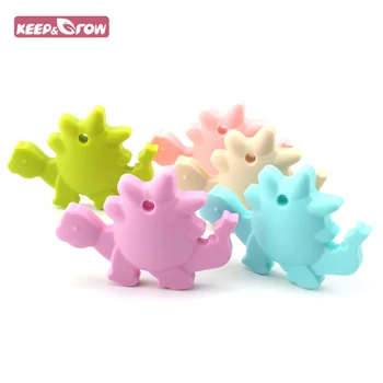 Keep&Grow 1pcs Baby Teether Dinosaur Silicone Teethers Pendant Necklace Accessories BPA Free rodent Animal Teething Chew Toy
Keep&Grow 1pcs Baby Teether Dinosaur Silicone Teethers Pendant Necklace Accessories BPA Free rodent Animal Teething Chew Toy