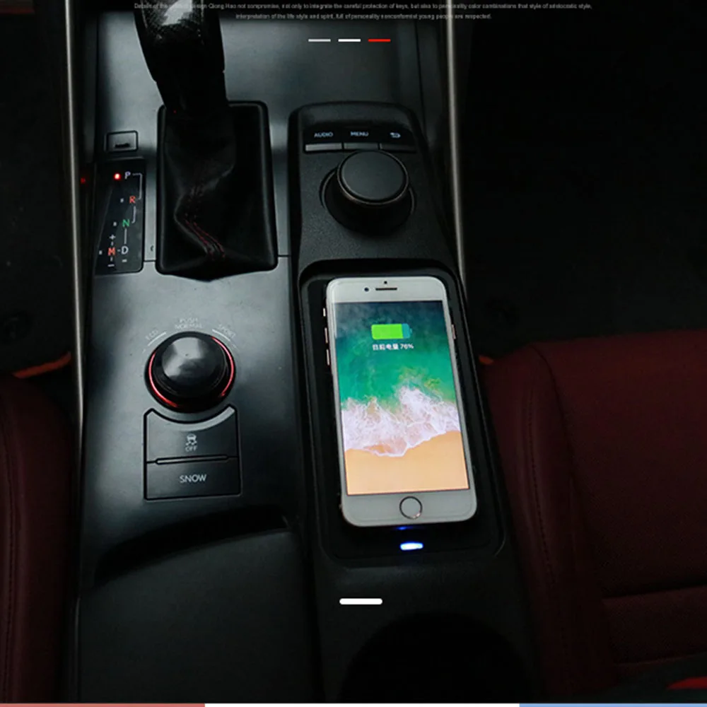 10W Qi Wireless Charger Pad Holder For Lexus IS300 2018-2019 Car Console Mount Charger Device For Huawei Mate 20 Iphone 8 X
10W Qi Wireless Charger Pad Holder For Lexus IS300 2018-2019 Car Console Mount Charger Device For Huawei Mate 20 Iphone 8 X