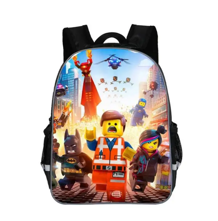 13 Inch High Quality Lego Batman Cartoon Backpack Colorful Kids Schoolbags Cool Child Student Boy School Bag
13 Inch High Quality Lego Batman Cartoon Backpack Colorful Kids Schoolbags Cool Child Student Boy School Bag