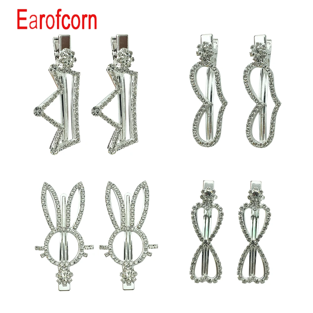 Earofcorn Variety Exquisite Style Fashion Girls Shiny Rhinestone Hair Clip Head Jewelry Accessories (1 pair)
Earofcorn Variety Exquisite Style Fashion Girls Shiny Rhinestone Hair Clip Head Jewelry Accessories (1 pair)