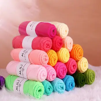 Wholesale Bamboo Baby Soft Yarn Crochet Cotton Knitting Milk Cotton Yarn Knitting Wool Thick Yarn katoen garen lanas para tejer
Wholesale Bamboo Baby Soft Yarn Crochet Cotton Knitting Milk Cotton Yarn Knitting Wool Thick Yarn katoen garen lanas para tejer