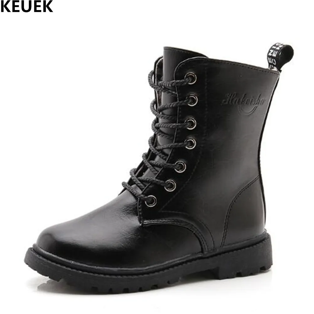 New Spring/Autumn Children Martin boots Boys Girls Lace-Up Leather Boots Knight Mid-Calf High Baby Student Boots Kids Shoes 018
New Spring/Autumn Children Martin boots Boys Girls Lace-Up Leather Boots Knight Mid-Calf High Baby Student Boots Kids Shoes 018