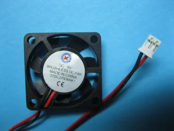 2 Pcs Brushless DC Cooling Fan 5V 3007S 7 Blades 30x30x07mm 2 Pin