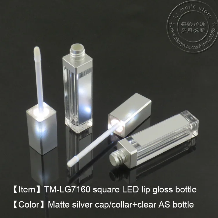 200pcs/lot LED light lip gloss bottle container with mirror attached LED lip gloss case empty cosmetic package free shipping
200pcs/lot LED light lip gloss bottle container with mirror attached LED lip gloss case empty cosmetic package free shipping