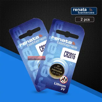 2pc Renata 2016 3V 100% originalbutton battery CR2016 watches 3 v battery.Remote control toy car battery
2pc Renata 2016 3V 100% originalbutton battery CR2016 watches 3 v battery.Remote control toy car battery