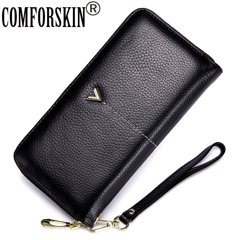 COMFORSKIN New Arrivals Premium 100% Genuine Leather Organizer Wallets With Interior Mobile Pocket Large Capacity Clutch Wallets
COMFORSKIN New Arrivals Premium 100% Genuine Leather Organizer Wallets With Interior Mobile Pocket Large Capacity Clutch Wallets