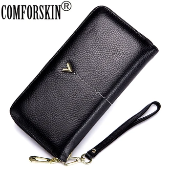 COMFORSKIN New Arrivals Premium 100% Genuine Leather Organizer Wallets With Interior Mobile Pocket Large Capacity Clutch Wallets
COMFORSKIN New Arrivals Premium 100% Genuine Leather Organizer Wallets With Interior Mobile Pocket Large Capacity Clutch Wallets