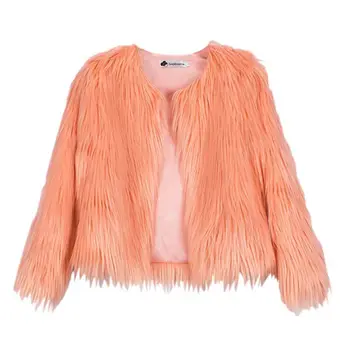 Winter faux fur coat women Fluffy warm long sleeve female outerwear Black autumn coat jacket hairy overcoat
Winter faux fur coat women Fluffy warm long sleeve female outerwear Black autumn coat jacket hairy overcoat