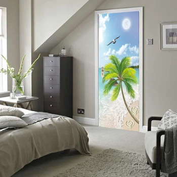 3D Prints Seaside Landscape PVC Waterproof Entire Door Sticker Creative Stickers Door Wall Sticker DIY Mural Bedroom Home Decor
3D Prints Seaside Landscape PVC Waterproof Entire Door Sticker Creative Stickers Door Wall Sticker DIY Mural Bedroom Home Decor