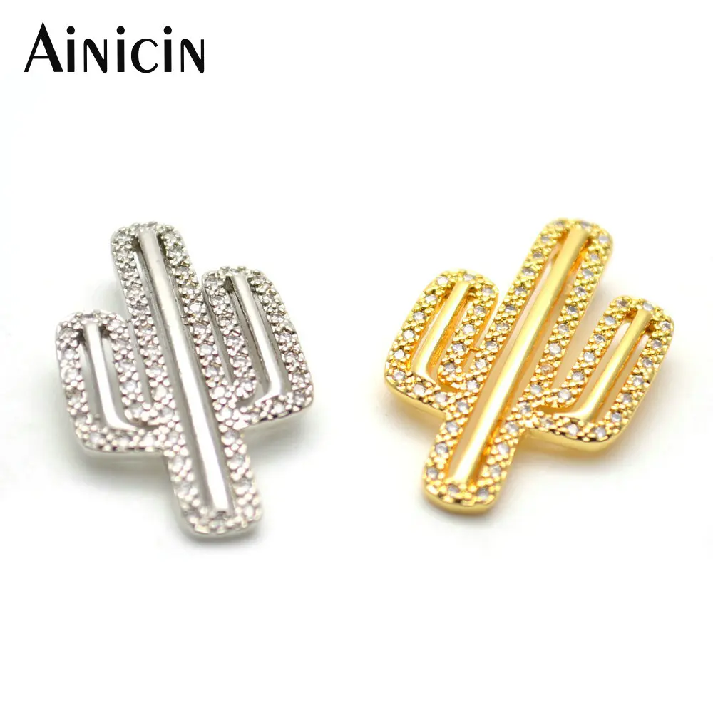 10pcs Rhinestone Crystal Setting 16x26mm Cactus Shape Pendants Fashion Women Jewelry Making DIY Findings
10pcs Rhinestone Crystal Setting 16x26mm Cactus Shape Pendants Fashion Women Jewelry Making DIY Findings