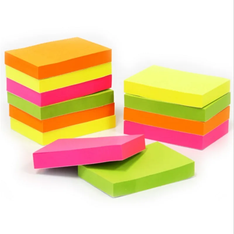 Scratchpad Color Pepsi Fluorescent Paper Notes Paper Message Convenience 100 Times Sticker 76*51mm
Scratchpad Color Pepsi Fluorescent Paper Notes Paper Message Convenience 100 Times Sticker 76*51mm