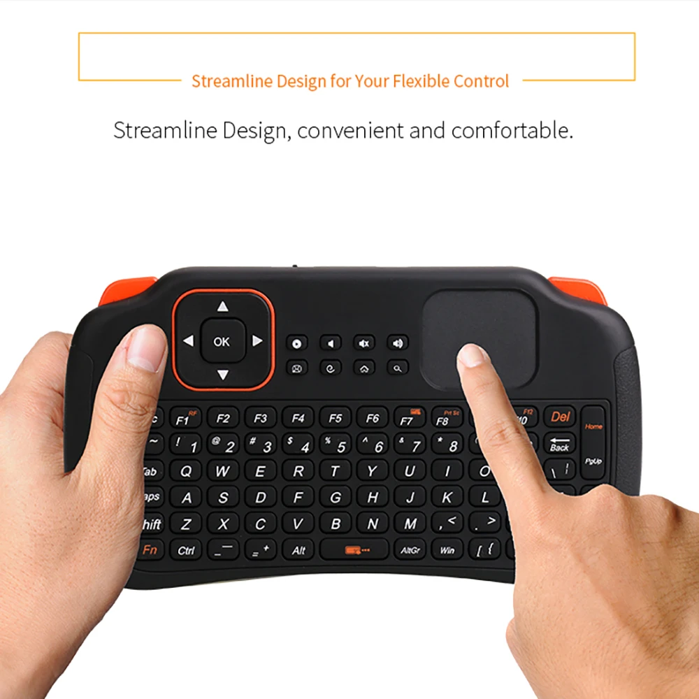 Fly Mouse Mini Gaming Keyboard With Touchpad 2.4G 83keys Remote Control Wireless Keyboard For Samsung LG Android Tv Box Laptop
Fly Mouse Mini Gaming Keyboard With Touchpad 2.4G 83keys Remote Control Wireless Keyboard For Samsung LG Android Tv Box Laptop