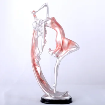 Creative Resin Dancing Girl Statue Ornaments European Style Elegant Lady Figurines Desktop Crafts Gifts Home Decor Accessories
Creative Resin Dancing Girl Statue Ornaments European Style Elegant Lady Figurines Desktop Crafts Gifts Home Decor Accessories