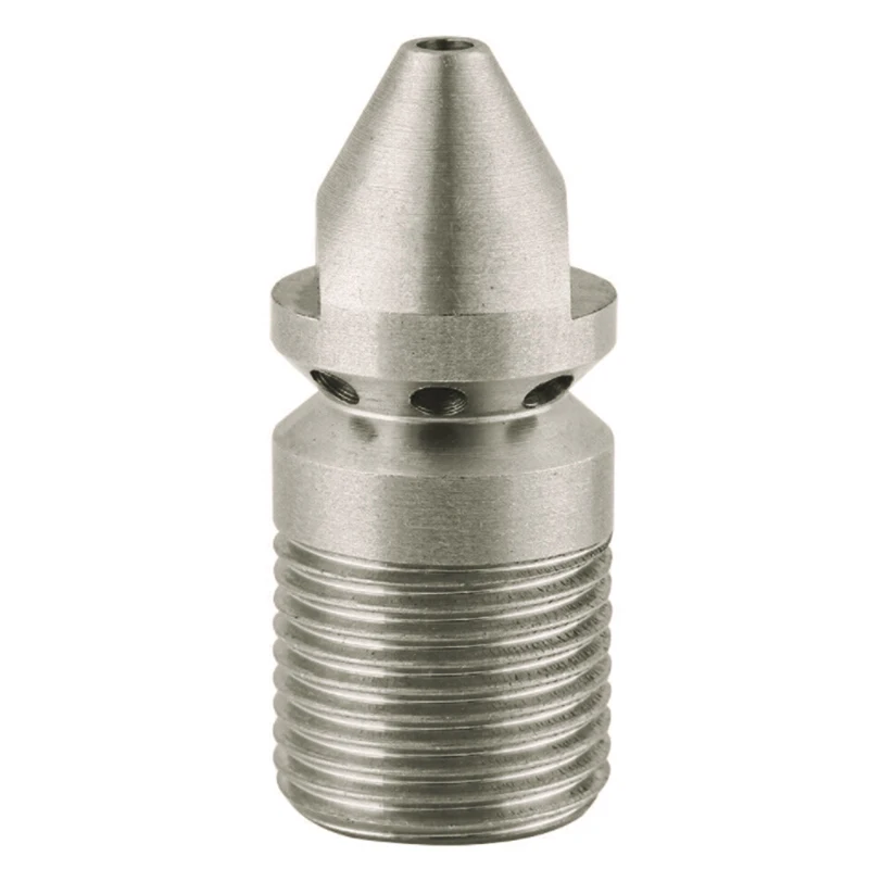 1pcs Cleaning Nozzle 3/8BSP High Pressure Washer Sewer Jetter Spray Head Hose Drain Stainless Steel 0.5mm-1.2mm
1pcs Cleaning Nozzle 3/8BSP High Pressure Washer Sewer Jetter Spray Head Hose Drain Stainless Steel 0.5mm-1.2mm