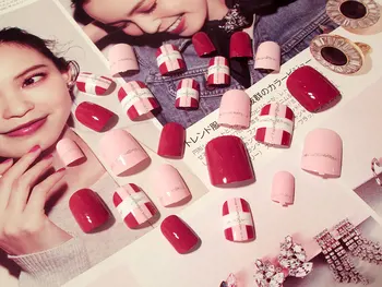 24PCS Pink Red Personality Short Fashion Fake Nails False ShortPatch Finished Nail Art gel Polish Decals Manicure Tool
24PCS Pink Red Personality Short Fashion Fake Nails False ShortPatch Finished Nail Art gel Polish Decals Manicure Tool