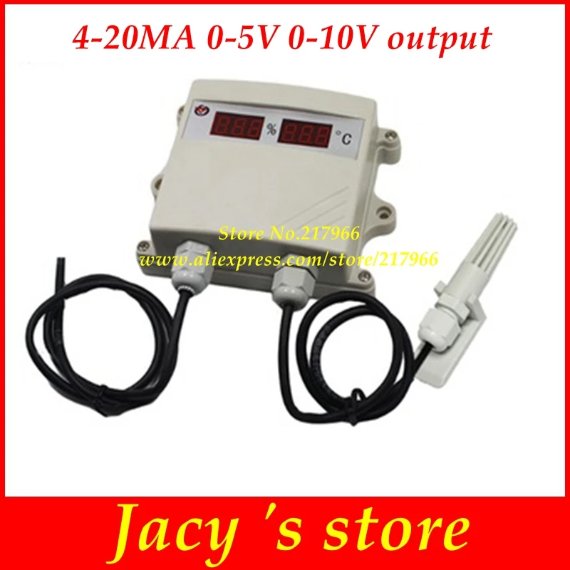 Generic Temperature And Humidity Sensor 420mA 010V 05V RS485 Output