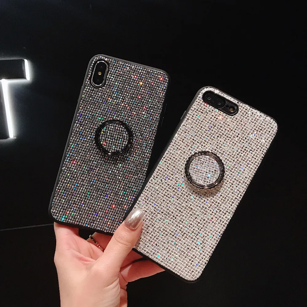 Fashion Bling Full Crystal Diamond Rhinestone Case Cover For iPhone XS Max XR X 8 7 6 6S Plus With Finger Ring
Fashion Bling Full Crystal Diamond Rhinestone Case Cover For iPhone XS Max XR X 8 7 6 6S Plus With Finger Ring