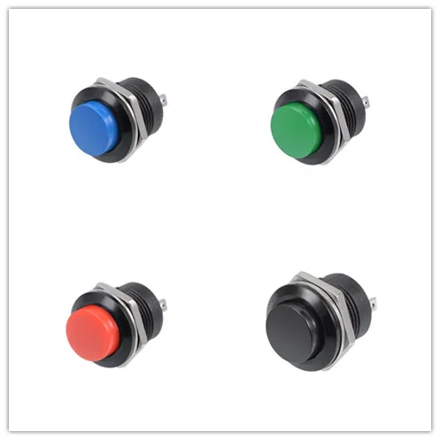 5 pcs R13-507 Momentary SPST NO Red Round Cap Push Button Switch AC 6A/125V 3A/250V 6color
5 pcs R13-507 Momentary SPST NO Red Round Cap Push Button Switch AC 6A/125V 3A/250V 6color