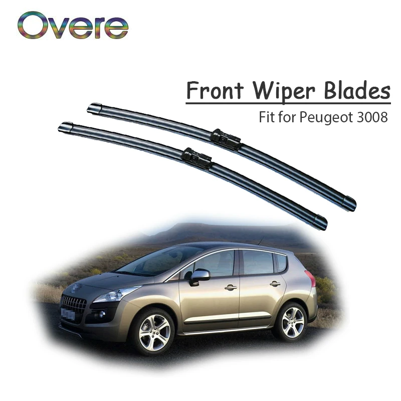 Overe 1Set Rubber Car Front Wiper Blade Kit For Peugeot 3008 MK1 MK2 2018 2017 -2008 Original replace Accessories
Overe 1Set Rubber Car Front Wiper Blade Kit For Peugeot 3008 MK1 MK2 2018 2017 -2008 Original replace Accessories