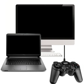 elenxs PC Computer Laptop Game Controller USB ABS Plastic Wired Gamepad Turbo Auto Function
elenxs PC Computer Laptop Game Controller USB ABS Plastic Wired Gamepad Turbo Auto Function