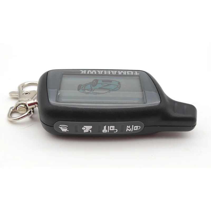 X5 LCD Remote Control Key Fob For Russian Version Vehicle Security Two way car alarm system TOMAHAWK X5 Keychain
X5 LCD Remote Control Key Fob For Russian Version Vehicle Security Two way car alarm system TOMAHAWK X5 Keychain