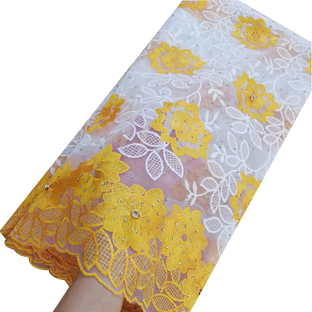 Latest 2019 embroidery lace fabric with stones african lace fabric yellow mesh lace fabric for nigerian wedding party dresses
Latest 2019 embroidery lace fabric with stones african lace fabric yellow mesh lace fabric for nigerian wedding party dresses