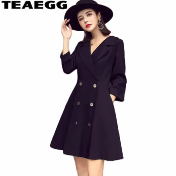 TEAEGG High Quality Party Dresses Women Black Long Sleeve Dress 2020 V-neck Elegant Mini Dress Women Elegant Vestidos AL789
TEAEGG High Quality Party Dresses Women Black Long Sleeve Dress 2020 V-neck Elegant Mini Dress Women Elegant Vestidos AL789