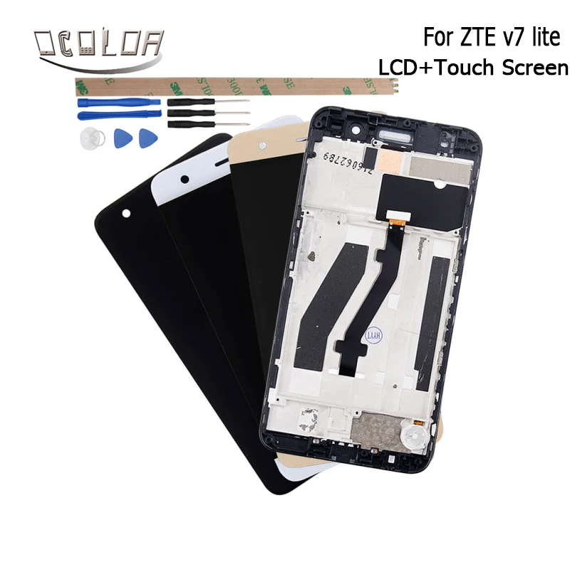 ocolor For ZTE Blade V7 Lite LTE / Blade v6 plus LCD Display and Touch Screen With Fram Assembly Repair Part +Tools And Adhesive
ocolor For ZTE Blade V7 Lite LTE / Blade v6 plus LCD Display and Touch Screen With Fram Assembly Repair Part +Tools And Adhesive