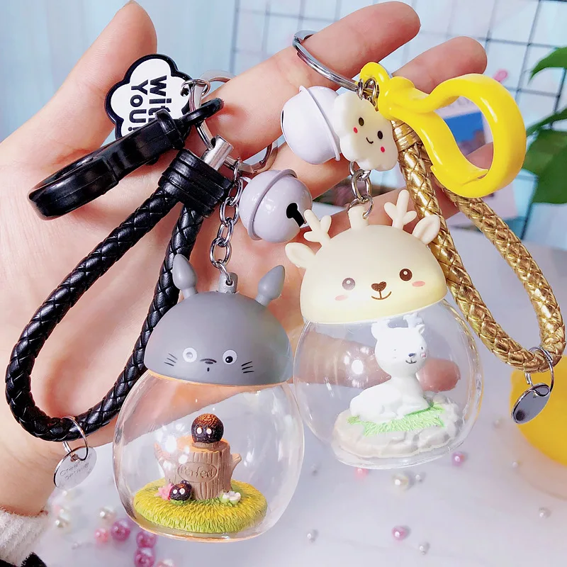 Cute Cartoon My Neighbor Totoro Pig Doll Keychain LED Key Chain Pendant For Women Bag Purse Charms Car Pendant Accessory Keyring
Cute Cartoon My Neighbor Totoro Pig Doll Keychain LED Key Chain Pendant For Women Bag Purse Charms Car Pendant Accessory Keyring