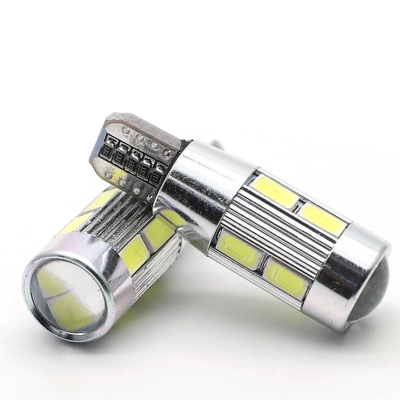 1PCS Car Auto LED T10 Canbus 194 W5W 10 SMD 5630 LED Light Bulb No Error LED Light Parking T10 LED Car Side Light Car Styling
1PCS Car Auto LED T10 Canbus 194 W5W 10 SMD 5630 LED Light Bulb No Error LED Light Parking T10 LED Car Side Light Car Styling