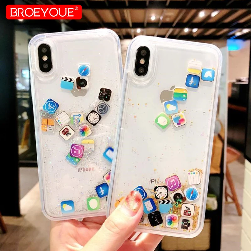 Case For iPhone 6S Plus Phone Cases For iPhone Xs Max Xr X 7 8 Plus Case Cute Liquid Glitter Quicksand Silicone Soft TPU Coque
Case For iPhone 6S Plus Phone Cases For iPhone Xs Max Xr X 7 8 Plus Case Cute Liquid Glitter Quicksand Silicone Soft TPU Coque