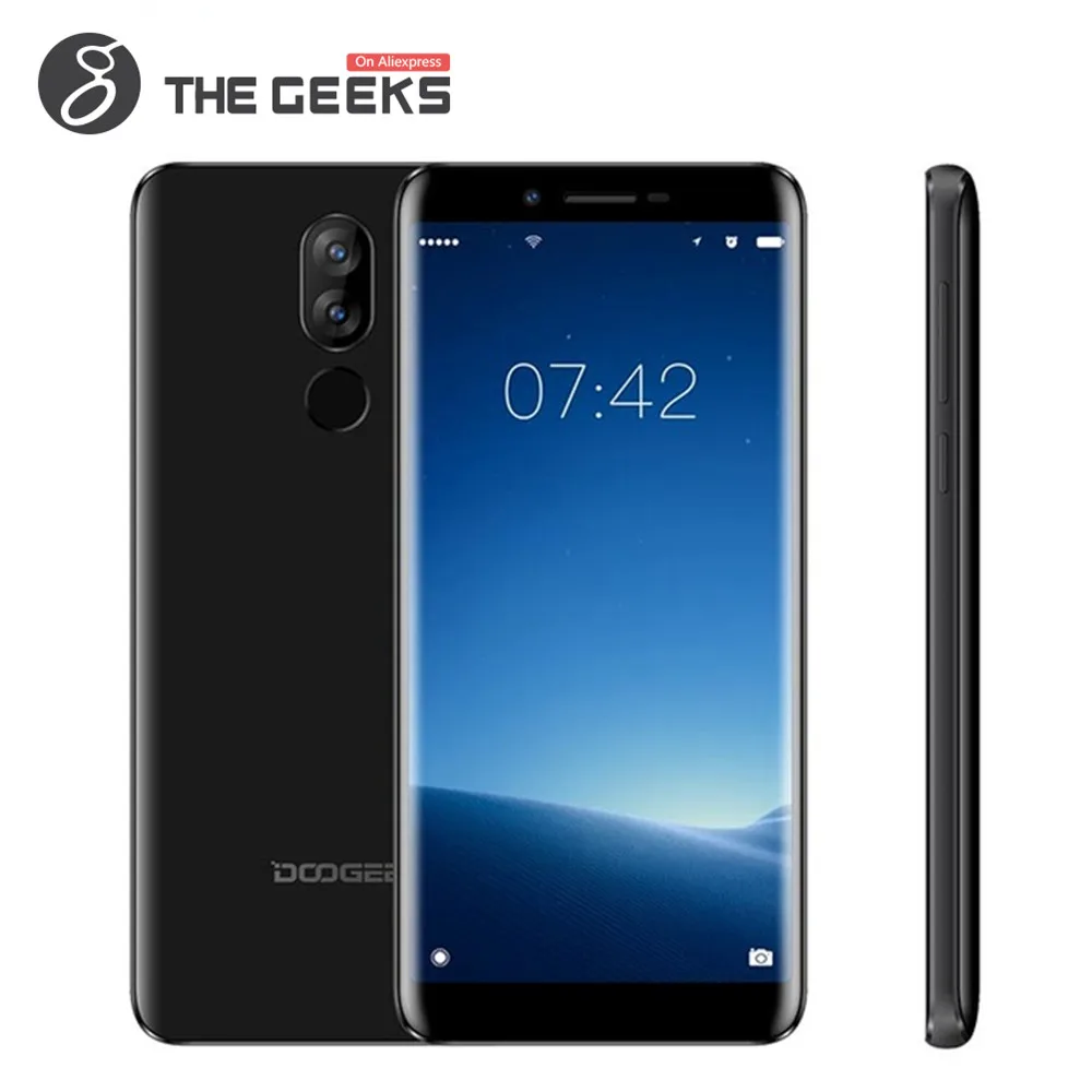 DOOGEE X60L 5 дюймов Android 7 0 мобильные телефоны ОЗУ 2 Гб ПЗУ 16 MTK6737V четырехъядерный 13MP 8MP