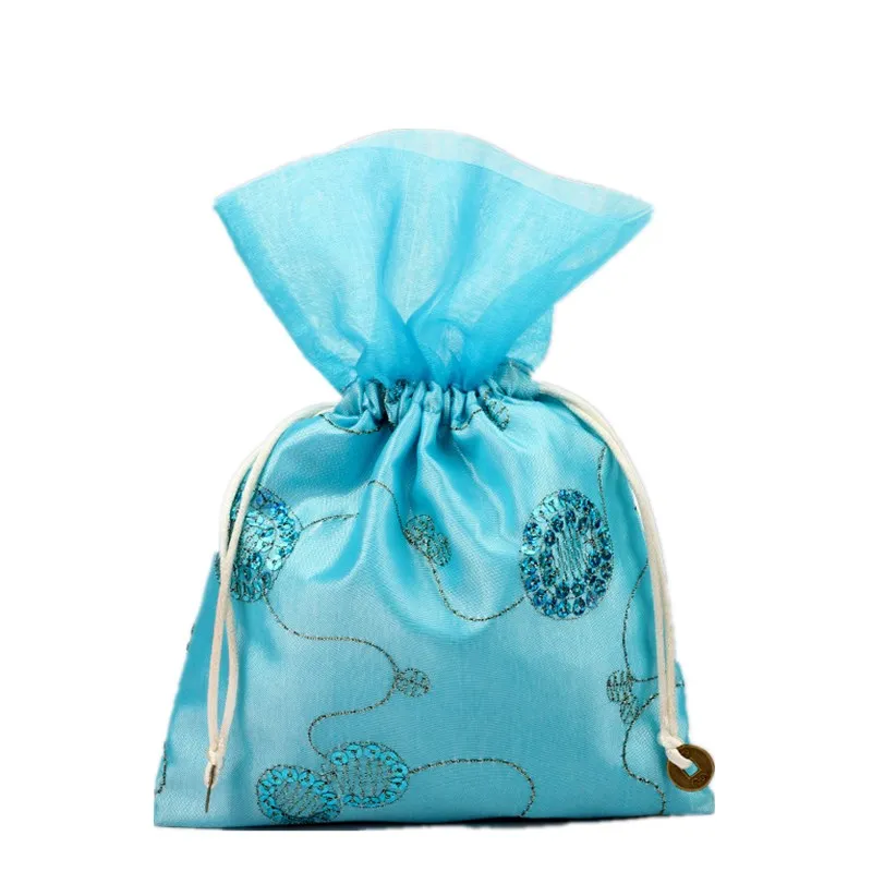 16x23cm Sequins Organza Bags Candy Cookies Holder Pouches Drawstring Bag Wedding Party Favors Packing Pouch
16x23cm Sequins Organza Bags Candy Cookies Holder Pouches Drawstring Bag Wedding Party Favors Packing Pouch