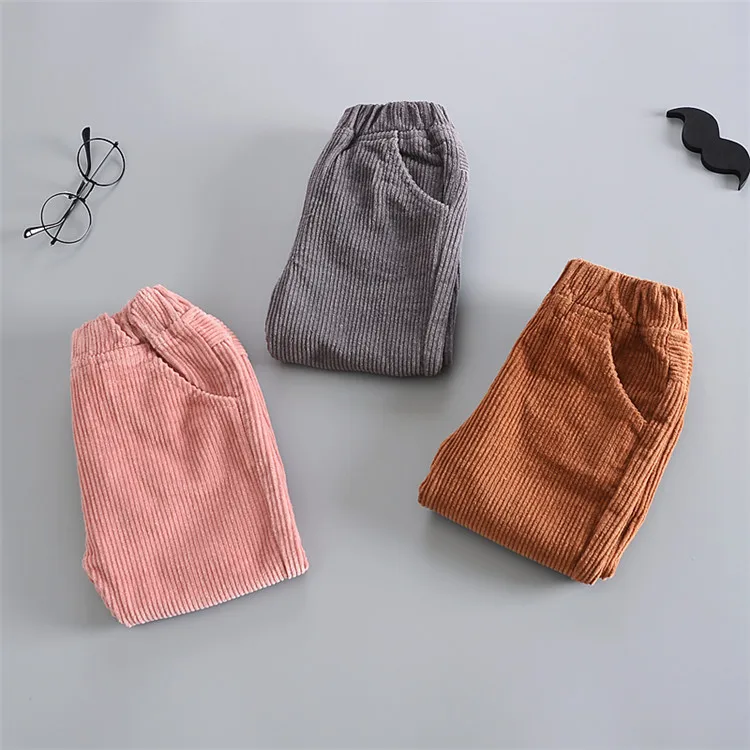 Baby Clothes 2019 Spring Autumn New Boys and Girls Casual Pants Kids Corduroy Trousers Children's Solid Trousers Boys Pants 1-6Y
Baby Clothes 2019 Spring Autumn New Boys and Girls Casual Pants Kids Corduroy Trousers Children's Solid Trousers Boys Pants 1-6Y